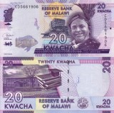 MALAWI 20 kwacha 2020 UNC!!!