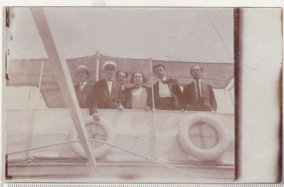 bnk foto Nava de pasageri Ismail - puntea - 1925 foto