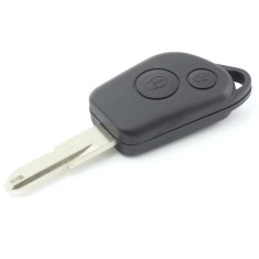 Carcasa cheie auto Techstar cu 2 butoane si suport baterie pentru Peugeot &ndash; compatibila 206, 207, 307, 407