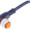 Cablu de conectare M12 PIN: 5 in unghi 5m