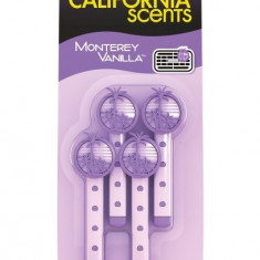 Odorizant California Scents® Vent Stick Air Freshener Monterey Vanilla 4 Pack AMT34-032