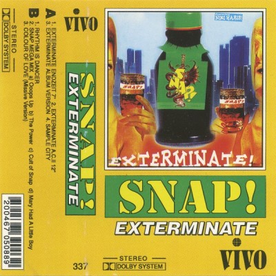 Snap! - Exterminate, Caseta audio foto