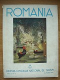 ROMANIA - REVISTA OFICIULUI NATIONAL DE TURISM - an II, nr. 8, august 1937