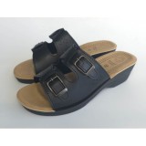 Saboti/Papuci Medicinali Ortopedici Reglabili - Model 2071 (Culoare negru)