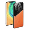 Husa pentru SAMSUNG Galaxy A20s - Leather Lens (Portocaliu)