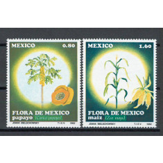 Mexic 1982 MNH - Flora mexicana, nestampilat