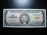 REPUBLICA DOMINICANA 1 PESO ORO 1964 SUPERBA