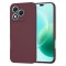 Husa silicon Honor 400 Lite Techsuit SoftFlex, bordo
