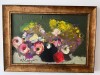Anemone, U/c, de artistul ieșean Gheorghe Lungu, Flori, Acrilic, Altul
