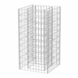 Cumpara ieftin Strat inaltat gabion, 50 x 50 x 100 cm, otel