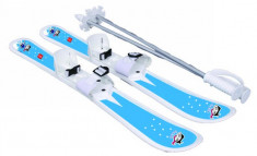 Skiuri Sno KIids Childrens kis With Poles foto