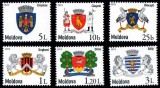 MOLDOVA 2015, Heraldica - Fauna, serie neuzată, MNH
