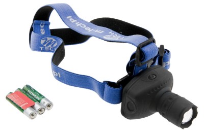 Lanterna 1+2LED Headlamp, 1+2led 3xaaa, NTY EZ-IL07 foto