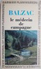 Le Medecin de Campagne - Honore de Balzac - Carte in Franceza