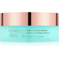 FOREO IRIS™ Hydrogel Eye Mask mască de hidratare profundă zona ochilor 60 buc