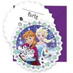 Invitatii pentru petrecere Frozen foto