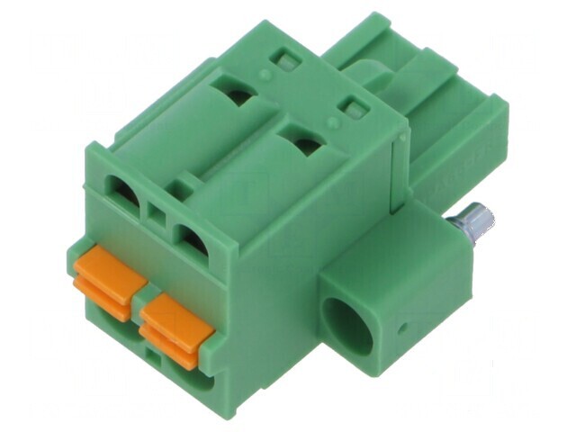 Regletă de conexiuni deconectabilă 5,08mm - 2 piste - mufă dreptă