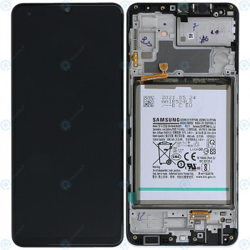 Samsung Galaxy M32 (SM-M325F) Capac frontal al modulului de afișare + LCD + digitizer + baterie GH82-26192A