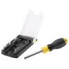 Surubelnita Multi-Bit 34 Piese Stanley STHT0-70885, Set Torx, Phillips, Hex, Cap Crestat, Magnetic