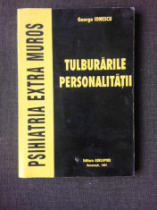 TULBURARILE PERSONALITATII-GEORGE IONESCU foto