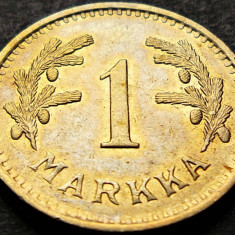 Moneda istorica 1 MARKKA - FINLANDA, anul 1940 *cod 535 A