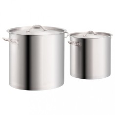 Set oale de supă, 2 piese, 50/25 L, oțel inoxidabil foto