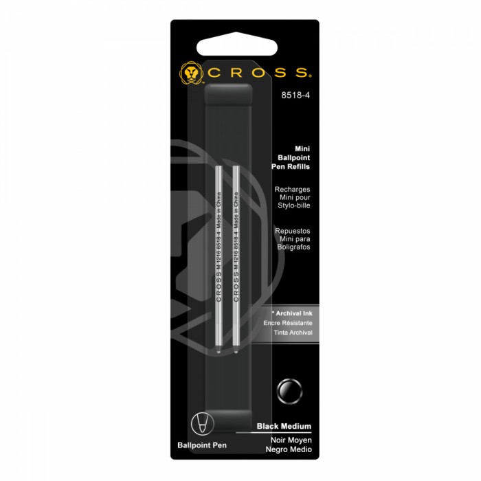 Mina pix Cross Mini Multipen negru mediu
