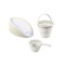 Set 3 in 1 cu suport anatomic pentru cadita - Bej