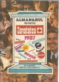 Almanah Sanatatea 1987 Editie Veche Carti Colectie Cultura Generala