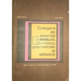 Mihail Andrei - Culegere de exercitii lexicale, fonetice, gramaticale si stilistice (Editia: 1971)