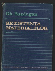 C8885 REZISTENTA MATERIALELOR - GH. BUZDUGAN