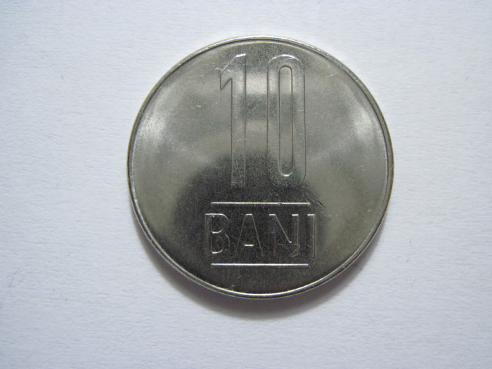 Romania (293) - 10 Bani 2023, aUNC, mai rar