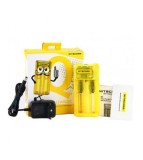 NITECORE Q2 &Icirc;ncărcător rapid cu 2 canale 2A pentru IMR Li-ion-Culoare Galben