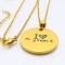 Lant Dama Inox - I Love you Mom-- cod LC304U