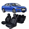 Set huse scaune dedicate AUDI A4 2017-2019 Premium (Bancheta fractionata si husa cotiera), Umbrella