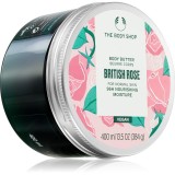 The Body Shop British Rose Body Butter unt pentru corp cu efect de nutritiv 400 ml