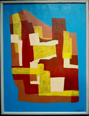 Abstract - semnat Leo Leuppi &amp;#039;50 foto