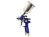 Pistol de vopsit Geko G01185, HVLP, 125ml, Duza 0.8mm, Profesional, cu rezervor