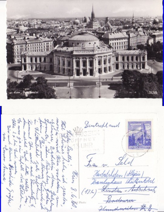 Ilustrata Austria- Viena-vedere