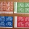 TIMBRE ROM&Acirc;NIA MNH LP541/1962-Cosmonautica &icirc;n slujba pacii -bloc de 4