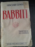 Babbitt - Sinclair Lewis