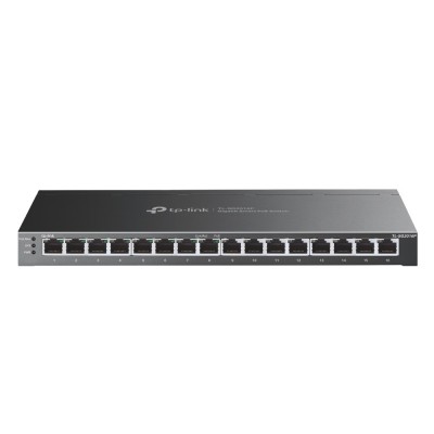 Switch POE TP-Link, 16-Port Gigabit Smart Switch with 8-Port Gigabit PoE+, 120 W PoE Budget, &amp;quot;SG2016P&amp;quot; (timbru verde 2 lei) foto