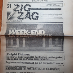 ziarul zig zag 1-6 august 1990