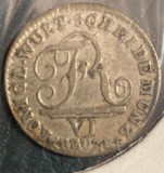 Cumpara ieftin REGATUL WURTTEMBERG 6 KREUZERS FREDERIK I,(STATE GERMANE)/ARGINT(.333)/2,2g/22mm, Europa