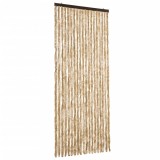Cumpara ieftin Perdea pentru insecte, bej, 56x185 cm, Chenille