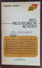 Arta prozatorilor romani - 1973 - Tudor Vianu (T61)