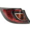 Stop spate lampa Mazda 6 (Gh), 11.07-10.09 Sedan/ Hatchback, spate, omologare ECE, fara suport bec, exterior, rosu, cu led, GS1F-51-160D; GS1F-51-170