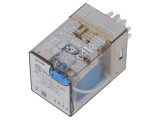 Releu electromagnetic FINDER 3PDT 24VDC 10A plug-in