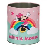 Suport Pixuri Metalic Disney Minnie, Multicolor, Diametru 10 cm, &Icirc;nălțime 11 cm, Oem