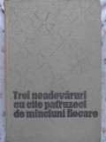 TREI NEADEVARURI CU CATE PATRUZECI DE MINCIUNI FIECARE. BASME TURCO - TATARE-COLECTIV-231629